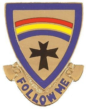 0166 Infantry ARNG Ohio Unit Crest (Follow Me)