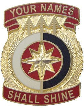 0321 Sustainment Bde Unit Crest (Your Names Shall Shine)