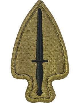 Special Operations Command (ARSOC) Scorpion Patch with Fastener (PMV-SOPER)