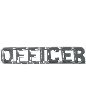 Tie Tac (U-555S) Officer Silver 3/8"