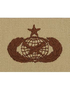 AF-SD387 Senior Public Affairs USAF Sew-On Desert