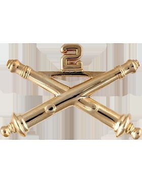 No-Shine (NS-RO-FA-002) 2nd Field Artillery Officer Regimental BOS (Pair)