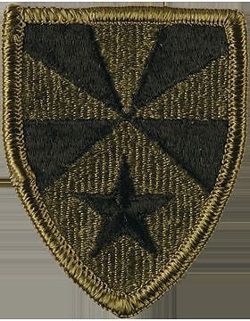 7 Army Support Command Subdued Patch