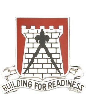 0891 Engineer Bn Unit Crest (Building For Readiness)