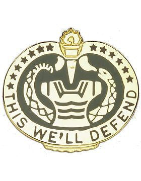 Trainer Personnel Unit Crest (This We'll Defend)