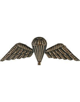 No-Shine (NS-952) Basic British Parachutist Wing (Bronze Ox)