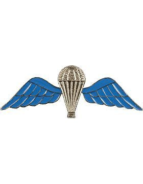 No-Shine (NS-974) British Large Parachutist Wings (Blue and Silver SR2042)