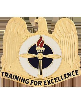 Aviation Training Site (Left) Unit Crest (Training For Excellence)