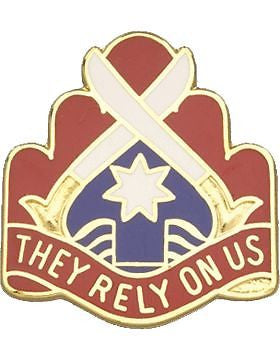 0167 Sustainment Command Unit Crest (They Rely On Us) Former Support Command