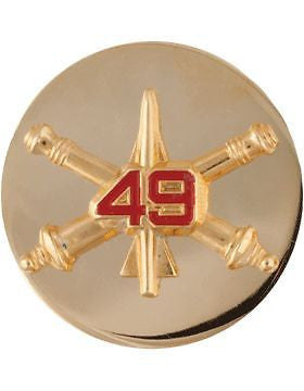 No-Shine (NS-RE-ADA-0049) 49th Air Defense Artillery Enlisted (Pair)