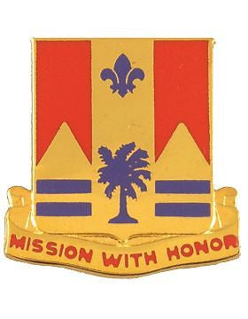 0190 Field Artillery Unit Crest (Mission With Honor)