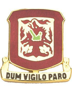 0204 Air Defense Artillery Unit Crest (Dum Vigilo Paro)