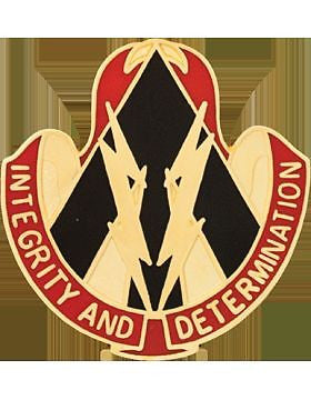 0653 Support Group Unit Crest (Integrity And Determination)