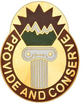 0650 Support Group Unit Crest (Provide And Conserve)