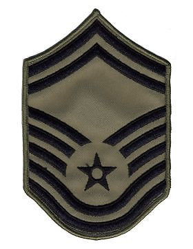 USAF Chevron (AF-C808/S) Senior Master Sergeant ABU Small (Pair)