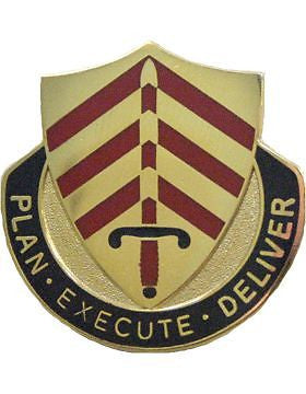 0320 Support Bn Unit Crest (Plan Execute Deliver)