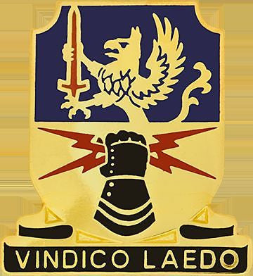 0348 Support Battalion Unit Crest (VINDICO LAEDO)