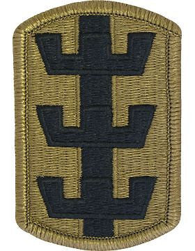 0130 Engineer Brigade Scorpion Patch with Fastener (PMV-0130A)