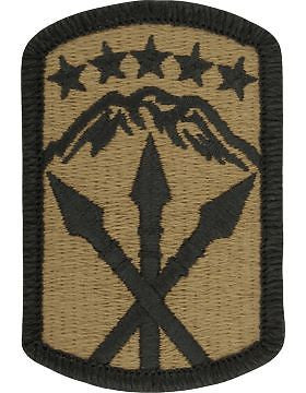 0593 Sustainment Brigade Scorpion Patch with Fastener (PMV-0593A)