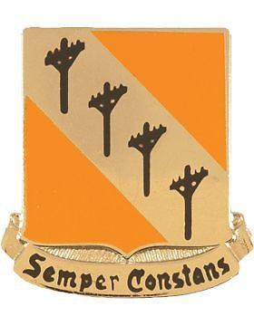 0051 Signal Battalion Unit Crest (Semper Constans)