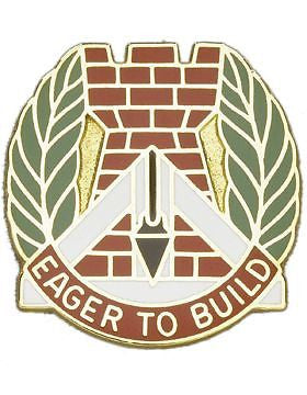 0329 Engineer Group Unit Crest (Eager To Build)