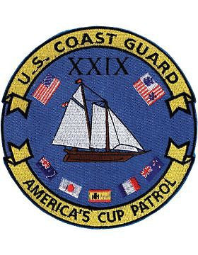 N-CG021 United States Coast Guard Station America's Cup Patrol Patch