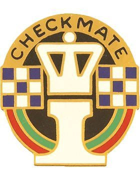 0099 Regional Support Command Unit Crest (Checkmate)