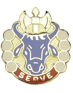 0213 Quartermaster Bn Unit Crest (Serve)