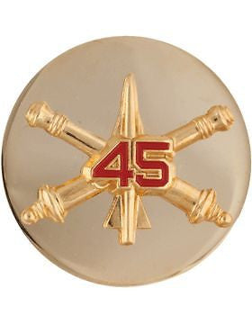 No-Shine (NS-RE-ADA -0045) 45th Air Defense Artillery Enlisted (Pair)