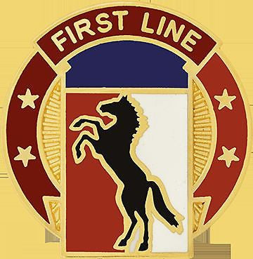 0113 Sustainment Brigade Unit Crest (Left Hand) (FIRST LINE)