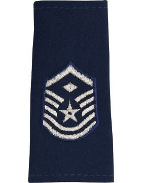 USAF Shoulder Marks (AF-M110/L) Master Sergeant with Diamond Large