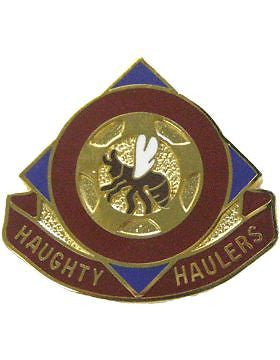 0540 Quartermaster Bn Unit Crest (Haughty Haulers)