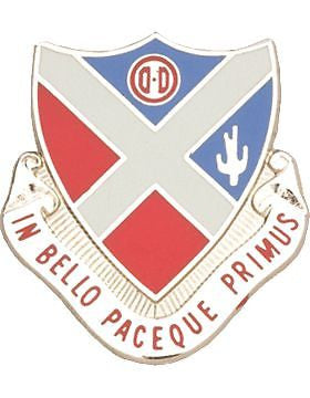 0179 Air Defense Artillery Unit Crest (In Bello Paceque Primus)