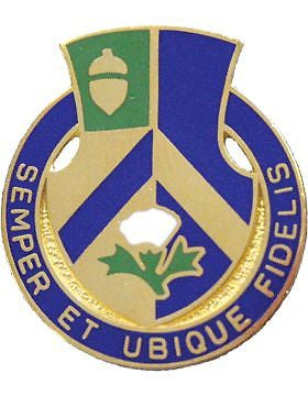 0346 Regiment Unit Crest (Semper Et Ubique Fidelis)