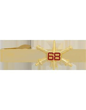 No-Shine (NS-TB-RO-ADA-068) 68th Air Defense Artillery BOS Officer Tie Bar