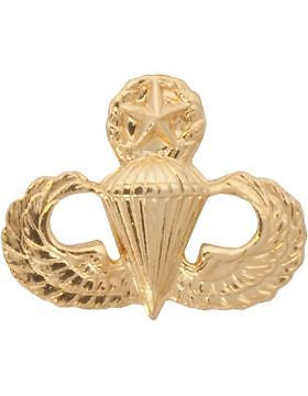 No-Shine (NS-T312) Master Parachutist Tie Tac (Gold)