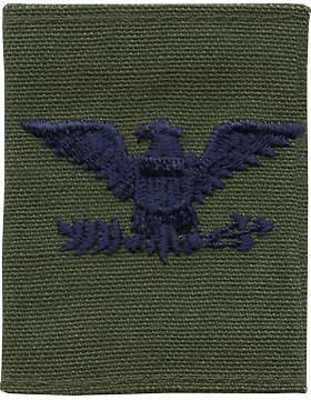 USAF Gortex Loop Rank (206) Colonel Subdued (AF-GL206)