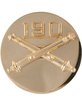 No-Shine (NS-RE-FA-190) 190th Field Artillery and US Enlisted (Pair)