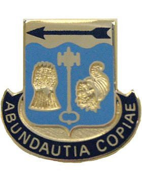 0485 Quartermaster Bn Unit Crest (Abundautia Copiae)