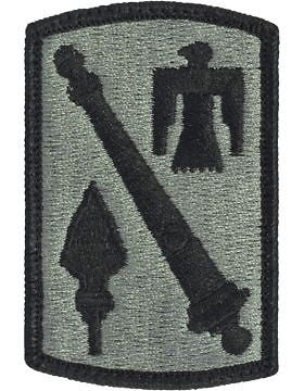 0045 Field Artillery Brigade ACU Patch with Fastener (PV-0045B)