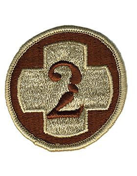 2 Medical Brigade Desert Patch