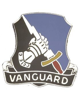 0297 Military Intelligence Bn Unit Crest (Vanguard)