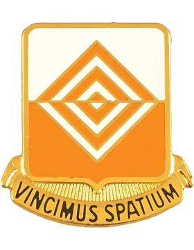 0057 Signal Battalion Unit Crest (Vincimus Spatium)