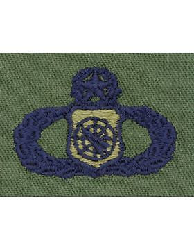 AF-S337 Master Weapons Controller USAF Sew-On Subdued
