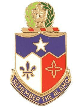0141 Infantry Unit Crest (Remember The Alamo)