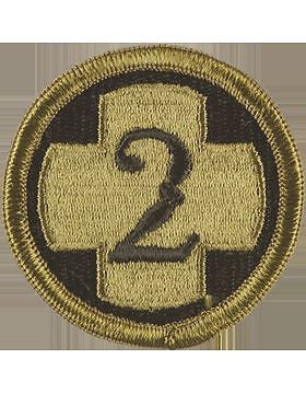 2 Medical Brigade Subdued Patch