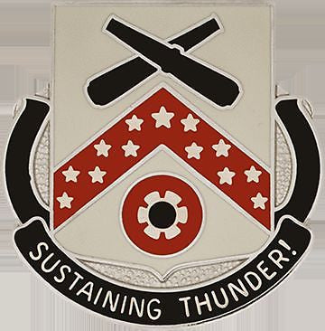 3643 Support Bn Unit Crest (Sustaining Thunder)