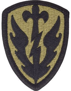 0504 Military Intelligence Brigade Scorpion Patch with Fastener (PMV-0504A)