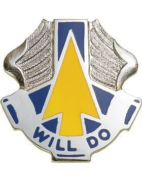 0010 Aviation Group Unit Crest (Will Do)