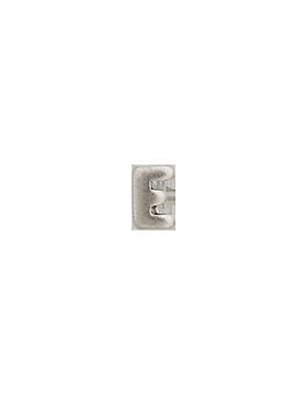 Ribbon Device (R-D150) Silver Letter E Small